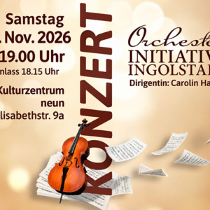 Herbstkonzert der Orchesterinitiative Ingolstadt